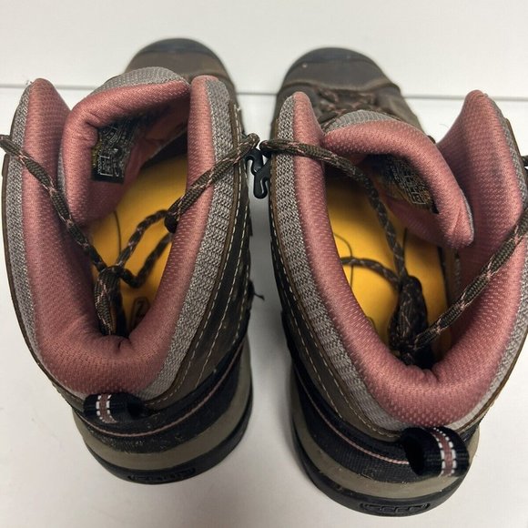 KEEN Women's Flint II Mid Waterproof Boots Brown, Size 8 M - Picture 4 of 6